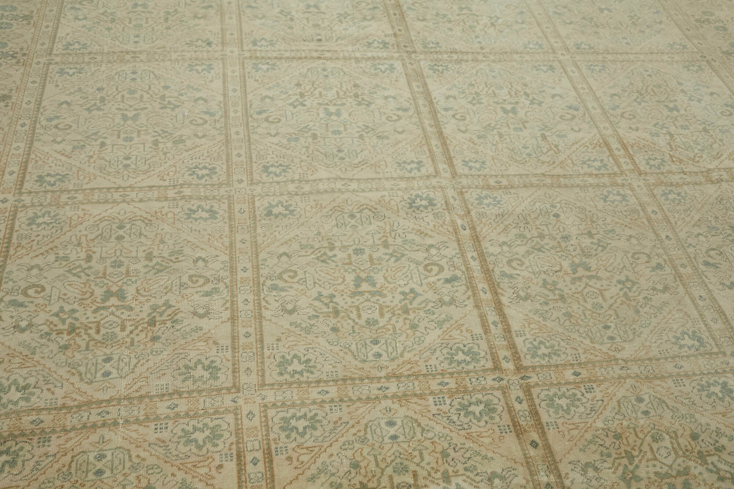 9x13 Beige Vintage Large Area Rug - 44682