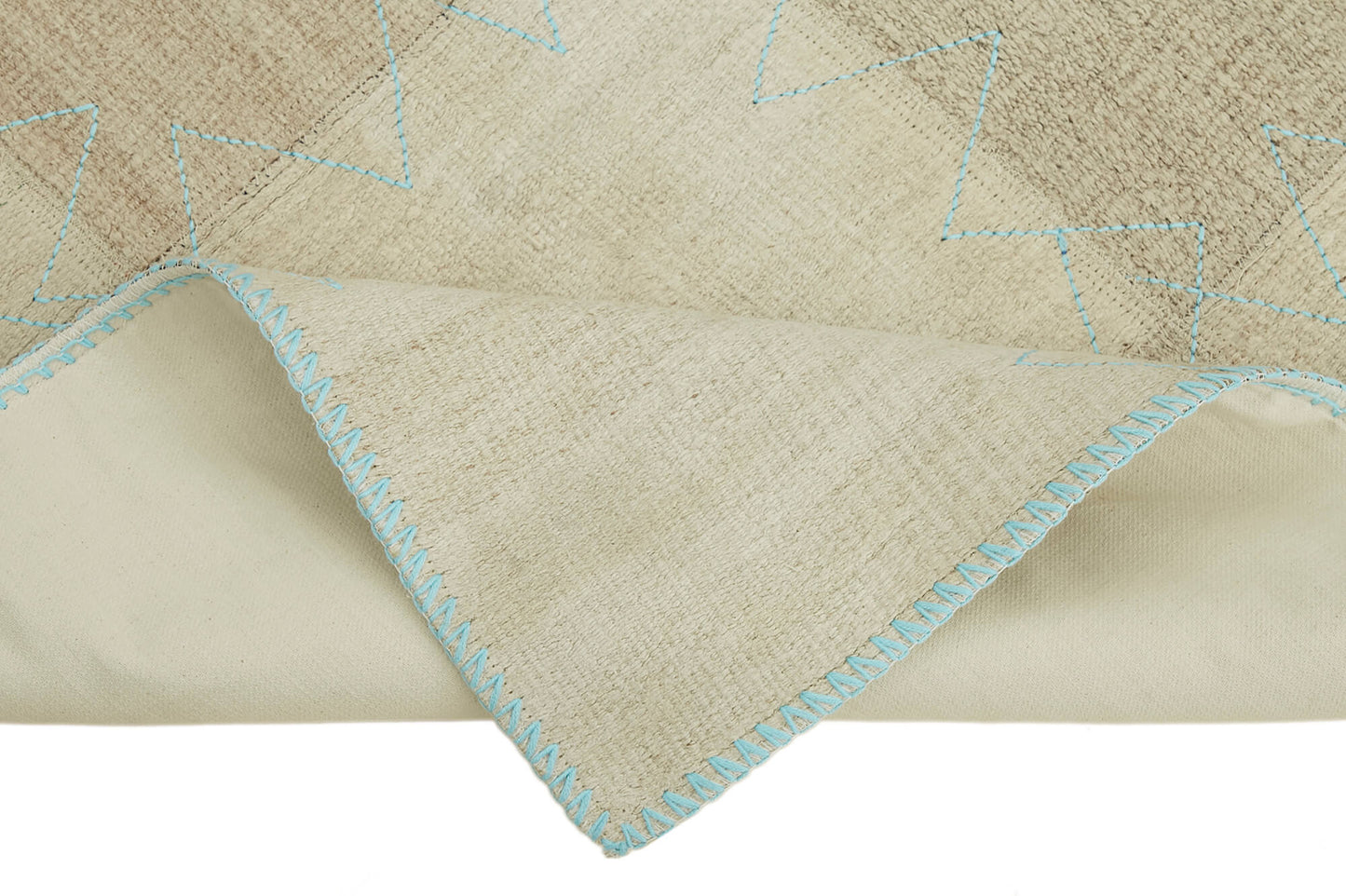 3x4 Beige Hemp Kilim Rug - 44834