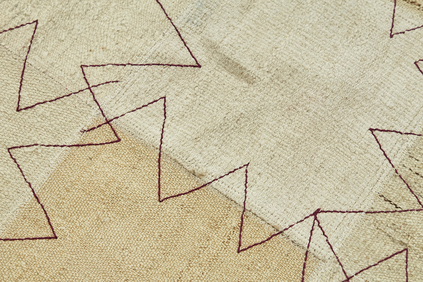 3x4 Beige Hemp Kilim Rug - 44836