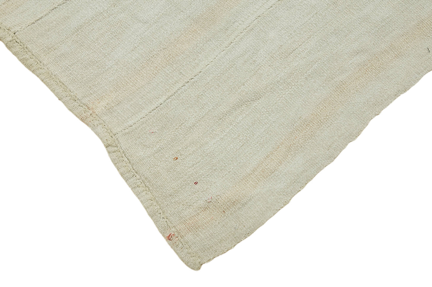6x7 White Hemp Kilim Rug - 44850