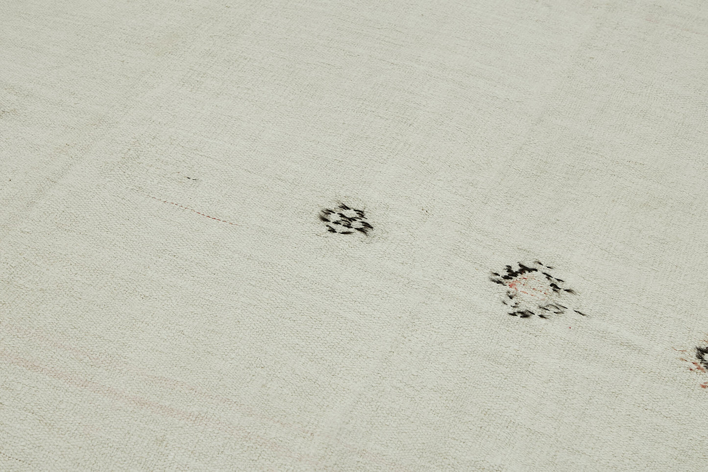 7x10 Beige Hemp Kilim Rug - 44896