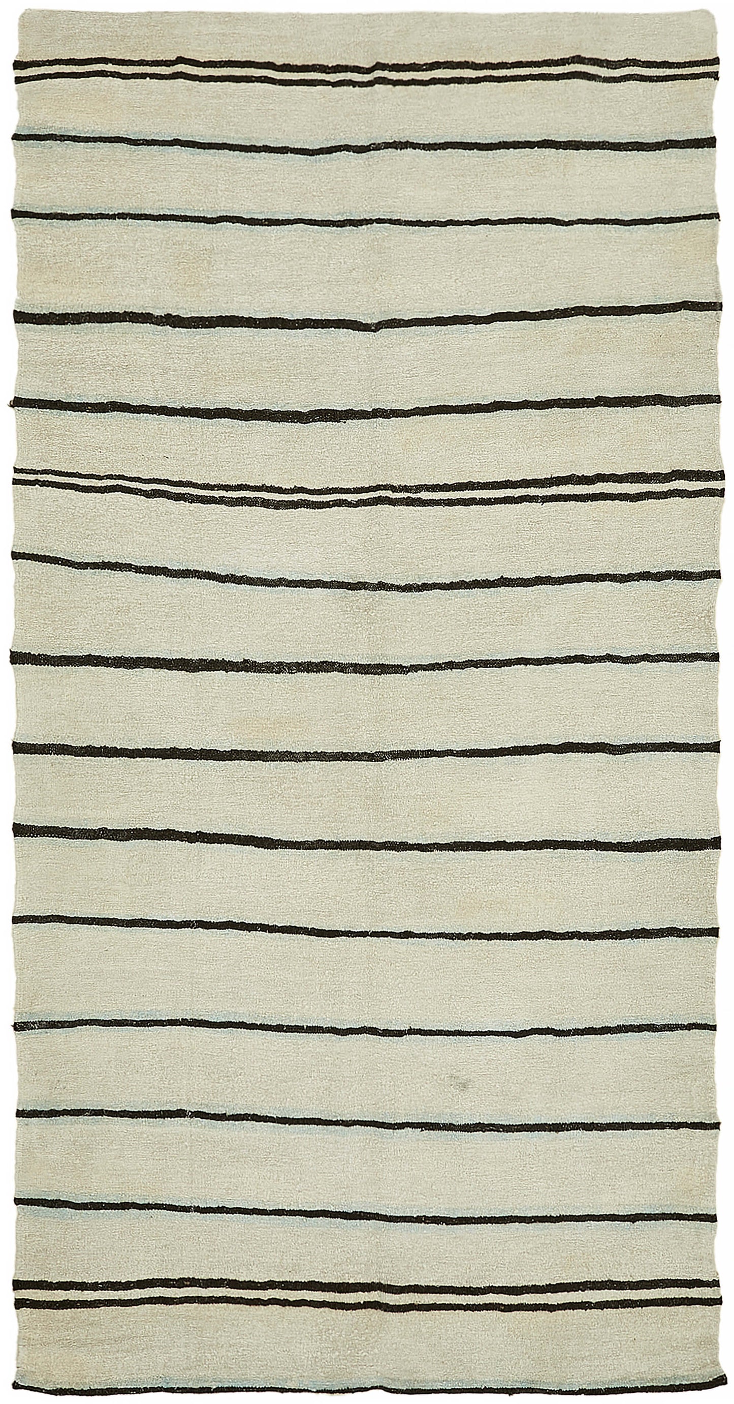 6x11 Beige Hemp Kilim Rug - 44899