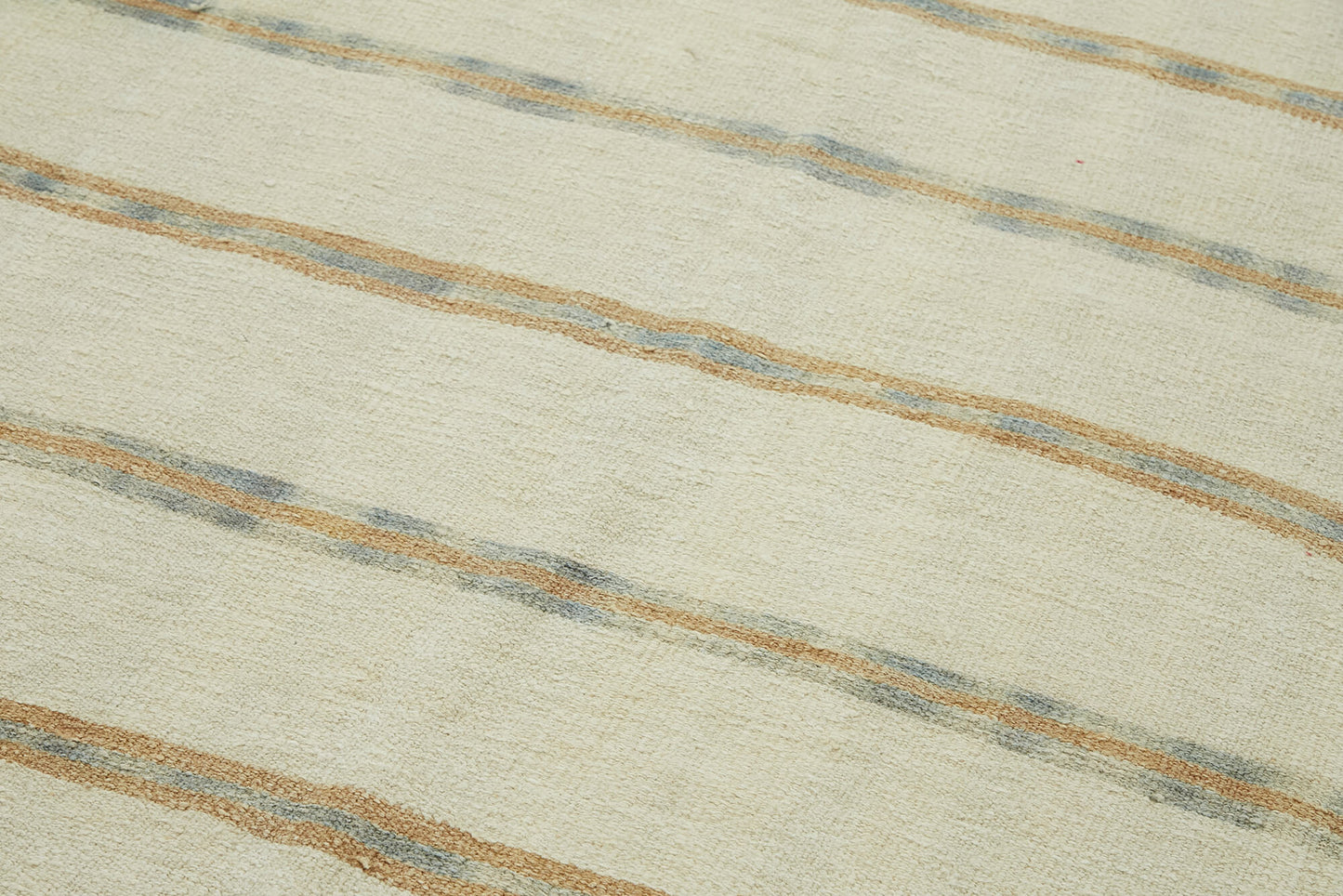 6x11 Beige Hemp Kilim Rug - 44901