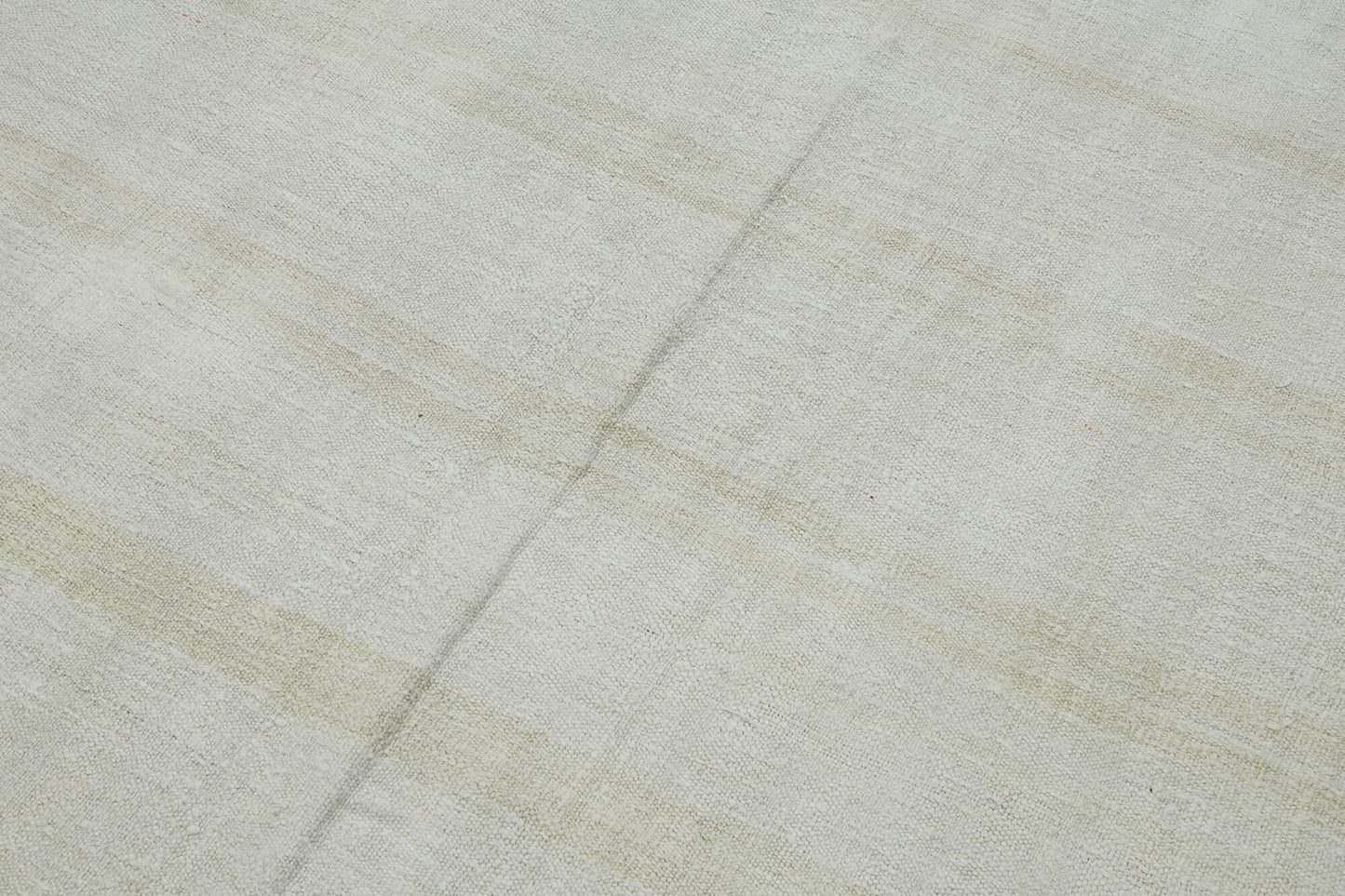 6x13 White Hemp Kilim Rug - 44903