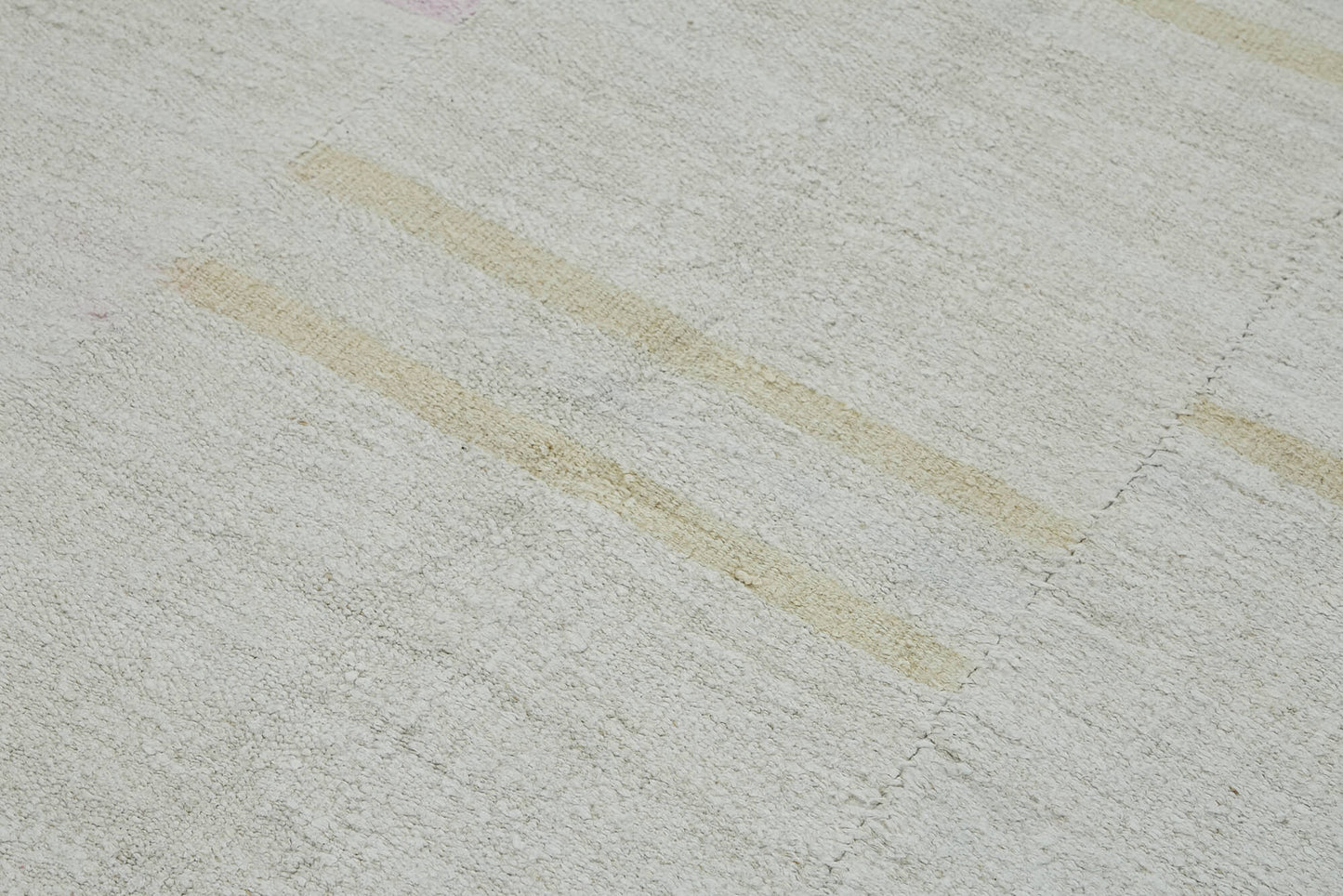 6x11 White Hemp Kilim Rug - 44904