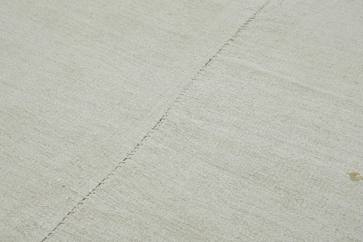 7x11 White Hemp Kilim Rug - 44906