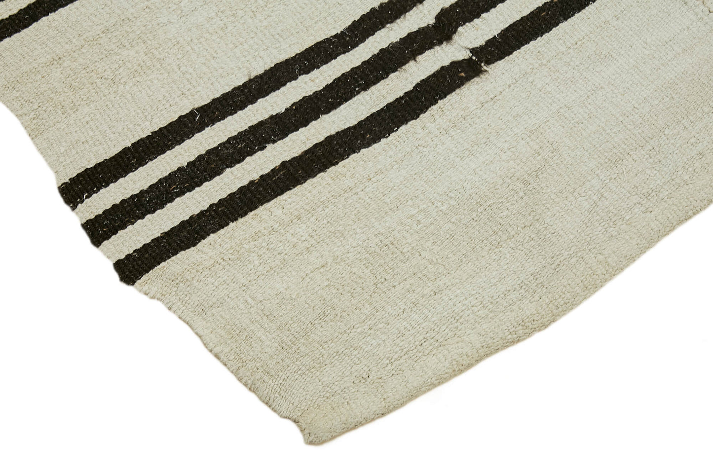 7x12 Beige Hemp Kilim Rug - 44908