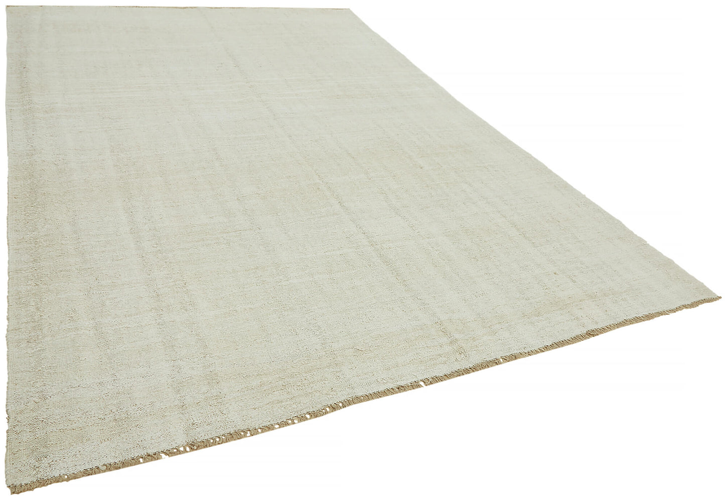 8x11 Beige Hemp Kilim Rug - 44919