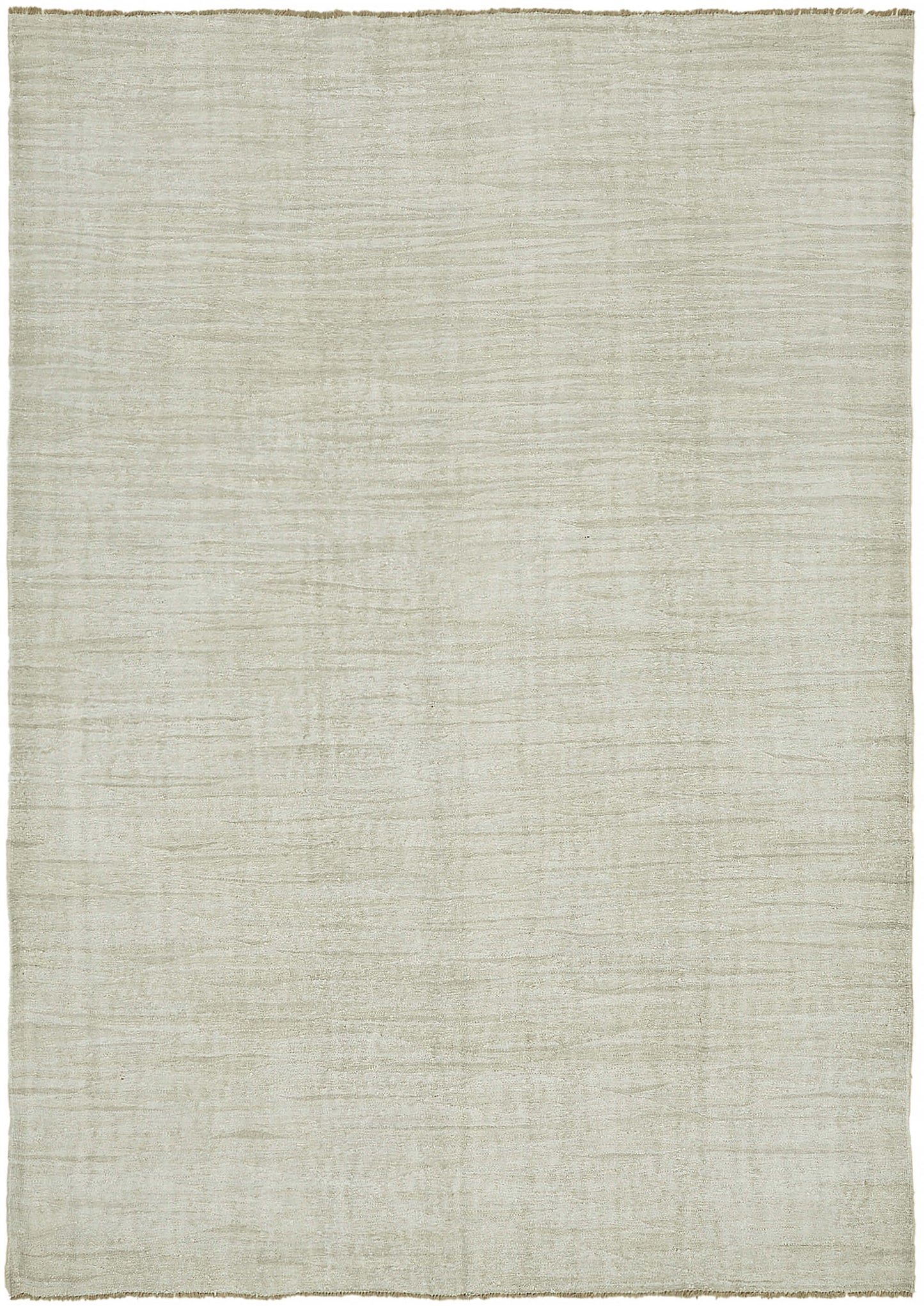 8x11 White Hemp Kilim Rug - 44922