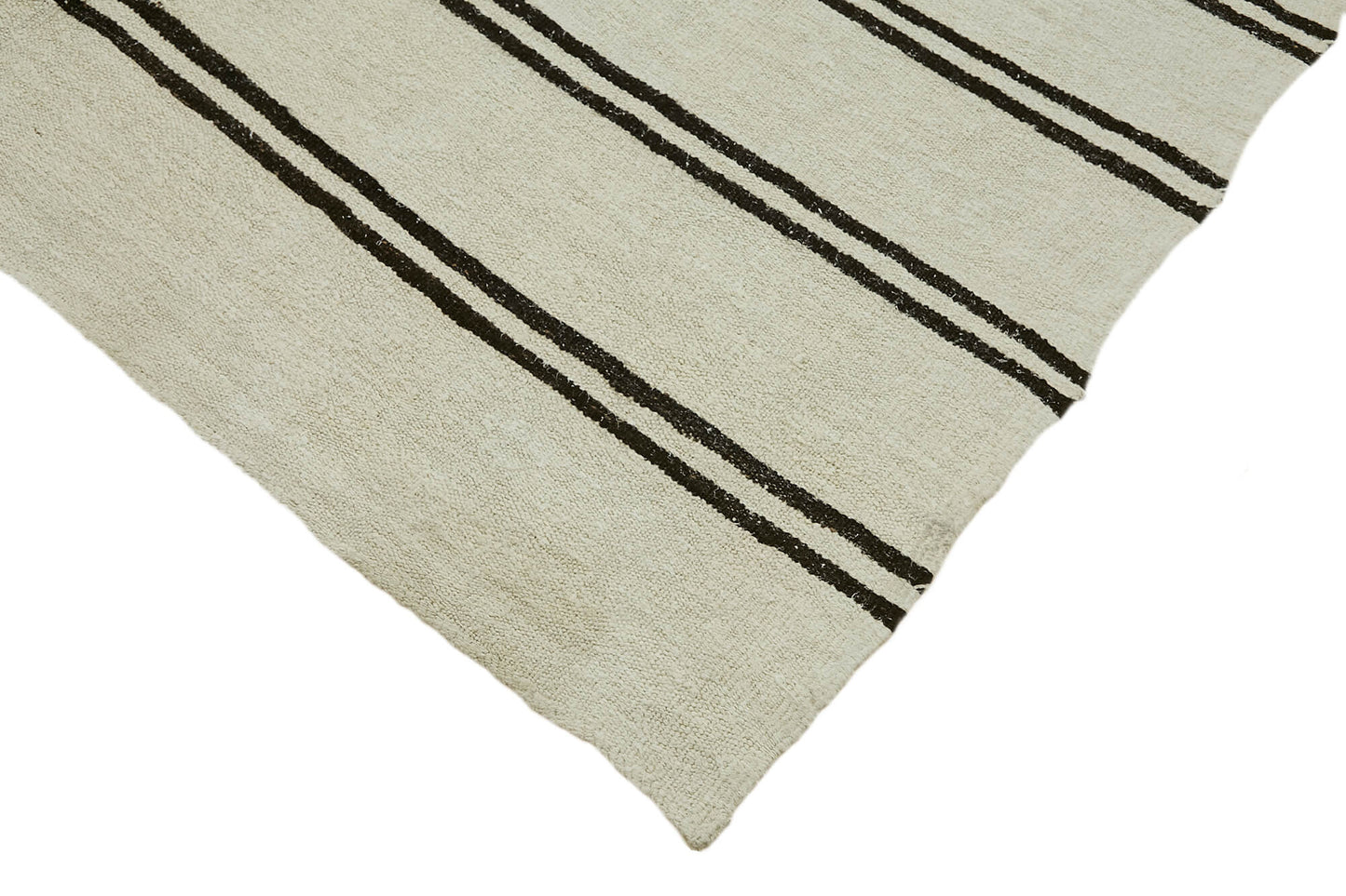 7x12 Beige Hemp Kilim Rug - 44925