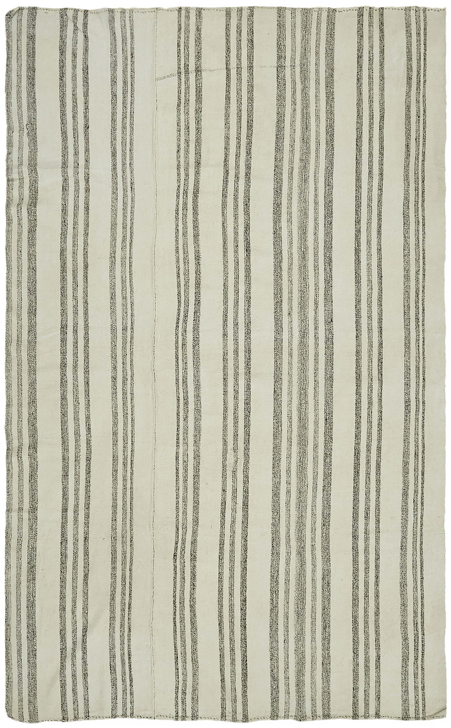 7x12 Beige Hemp Kilim Rug - 44927