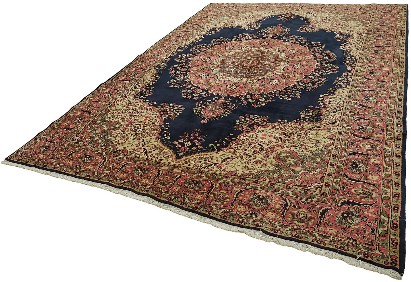 8x12 Beige Vintage Large Area Rug - 45448