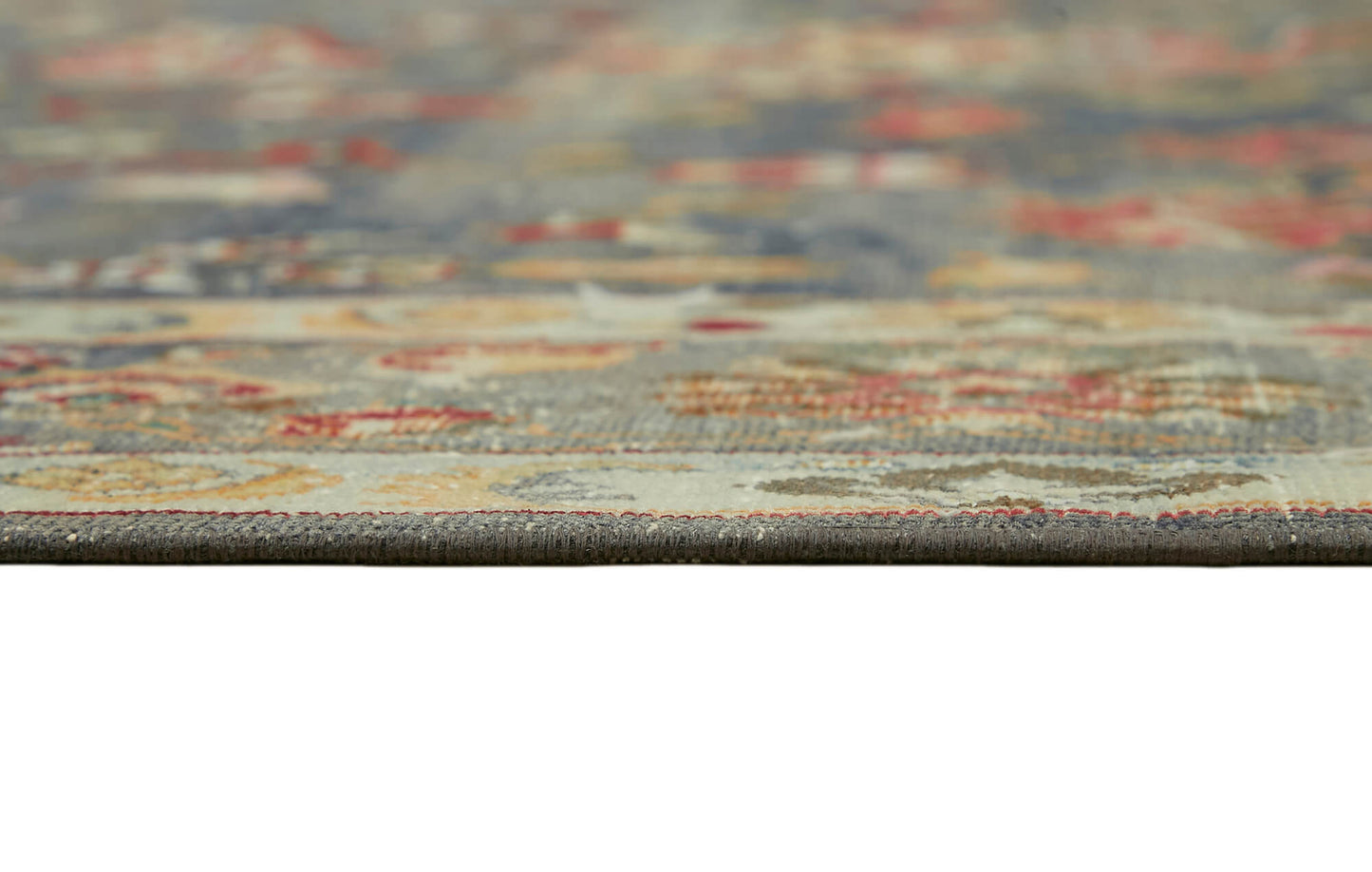 8x12 Grey Vintage Large Area Rug - 45515