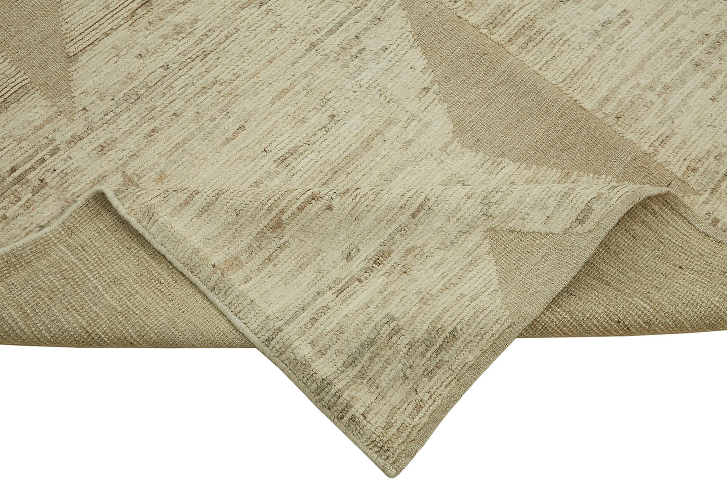 10x14 Beige Modern Tribal Rug - 45582