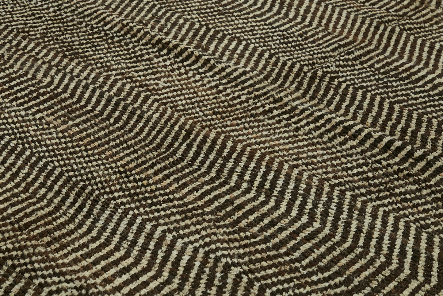 10x13 Brown Modern Tribal Rug - 45598