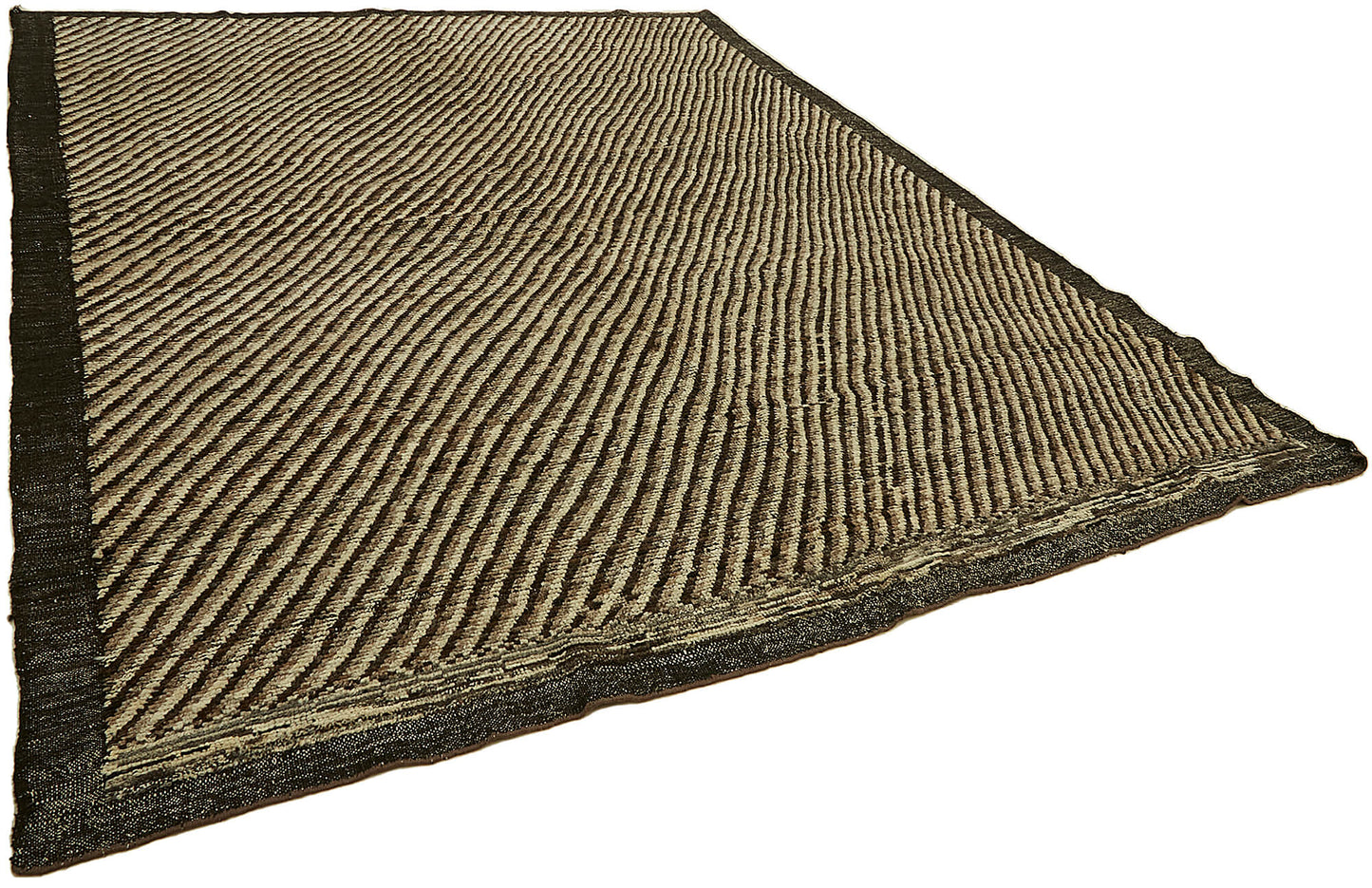 9x11 Brown Modern Tribal Rug - 45604