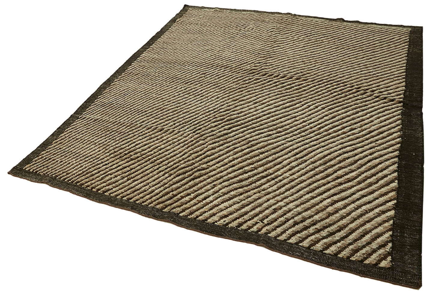 9x11 Brown Modern Tribal Rug - 45604