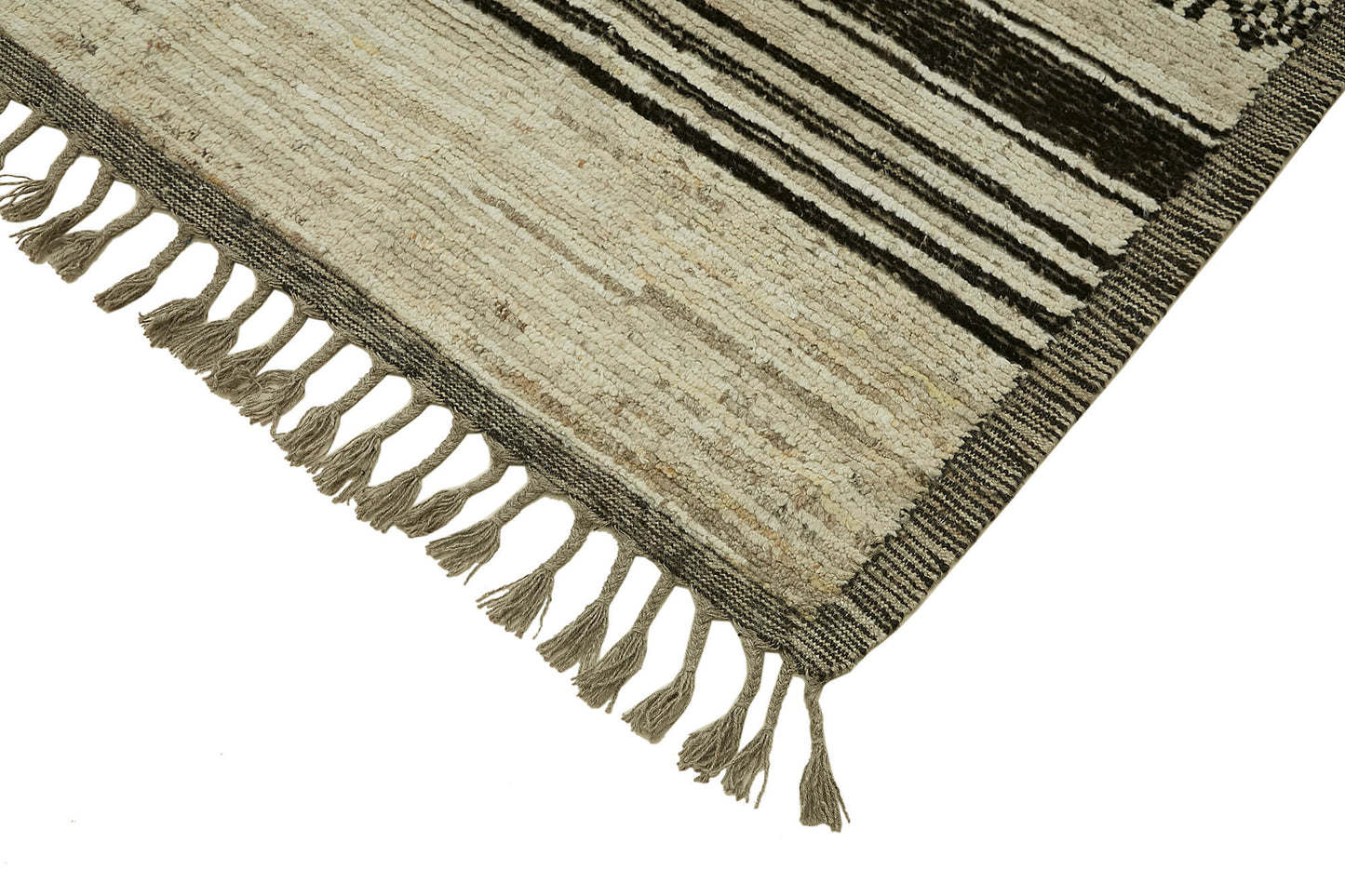 11x13 Beige Modern Tribal Rug - 45611