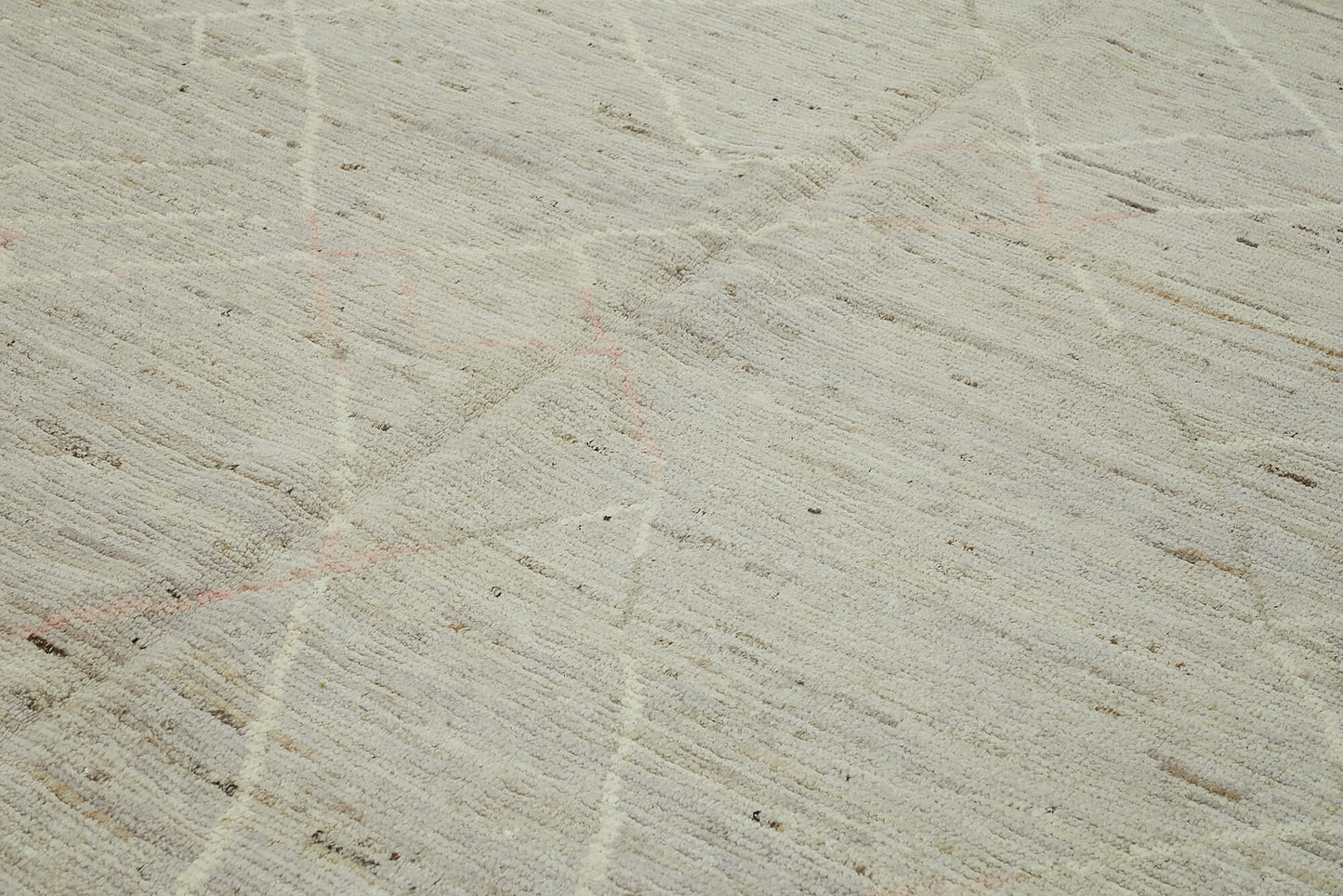 9x12 Beige Modern Tribal Rug - 45614