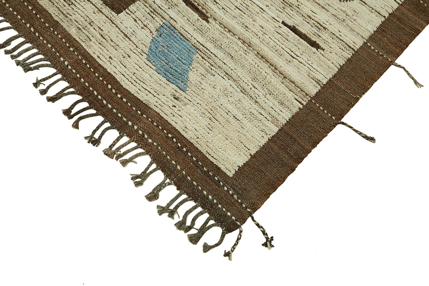 9x12 Beige Modern Tribal Rug - 45616