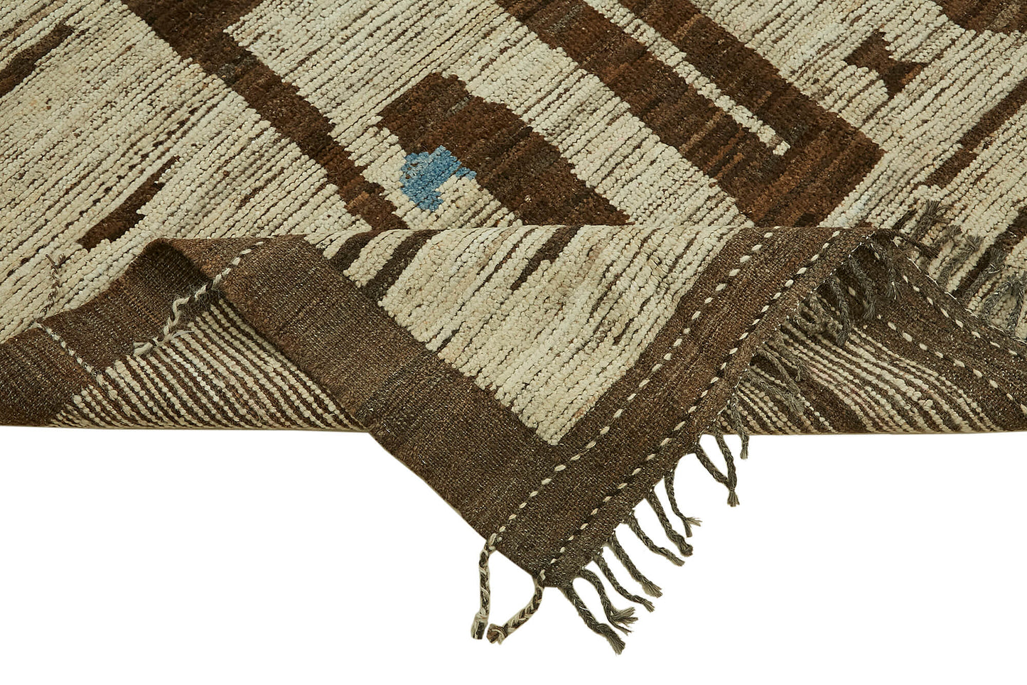 9x12 Beige Modern Tribal Rug - 45616