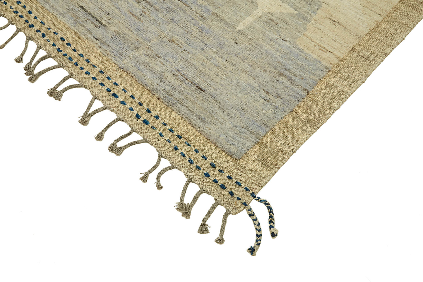 9x12 Beige Modern Tribal Rug - 45622