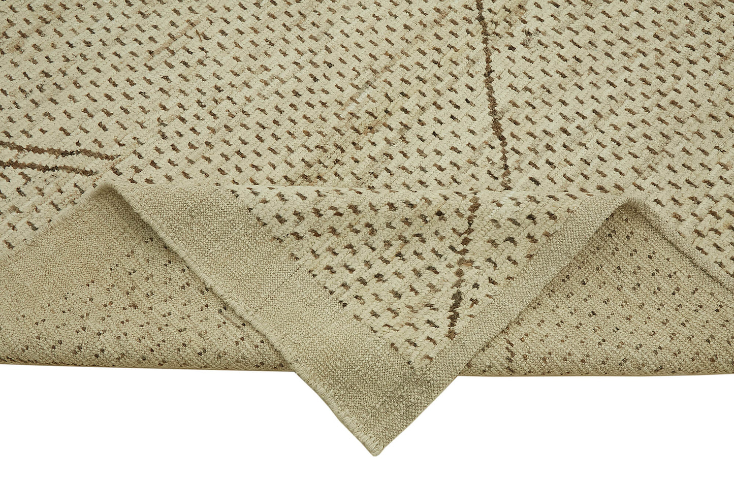 10x12 Beige Modern Tribal Rug - 45624