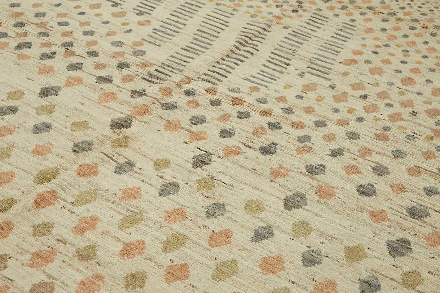 10x12 Beige Modern Tribal Rug - 45631