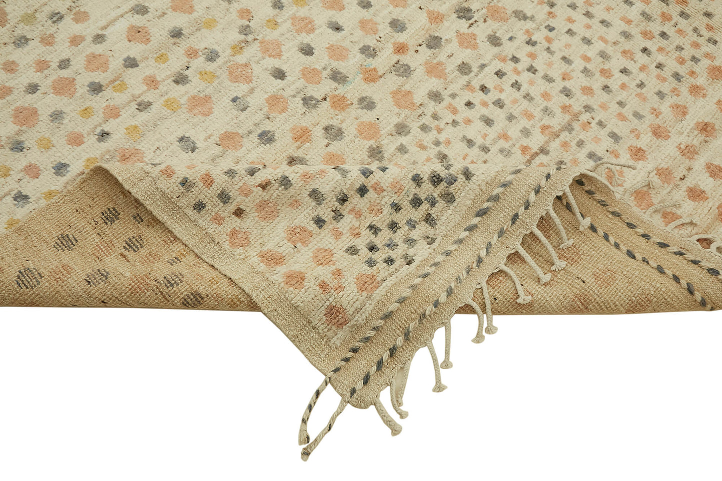 10x12 Beige Modern Tribal Rug - 45631