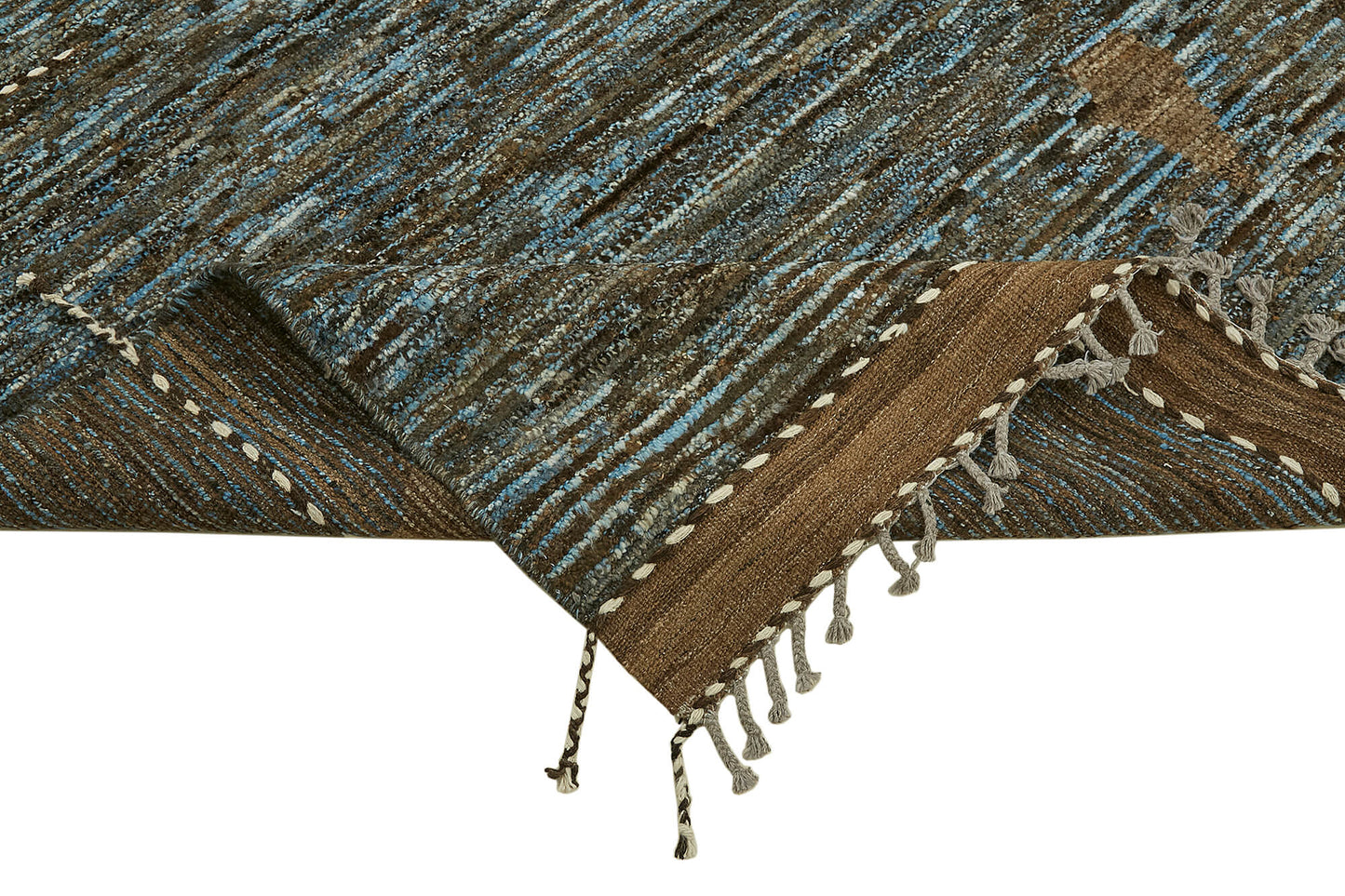 9x12 Brown Modern Tribal Rug - 45633