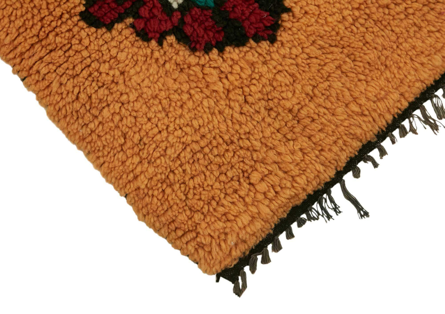 3x3 Orange Vintage Tulu Rug - 45638