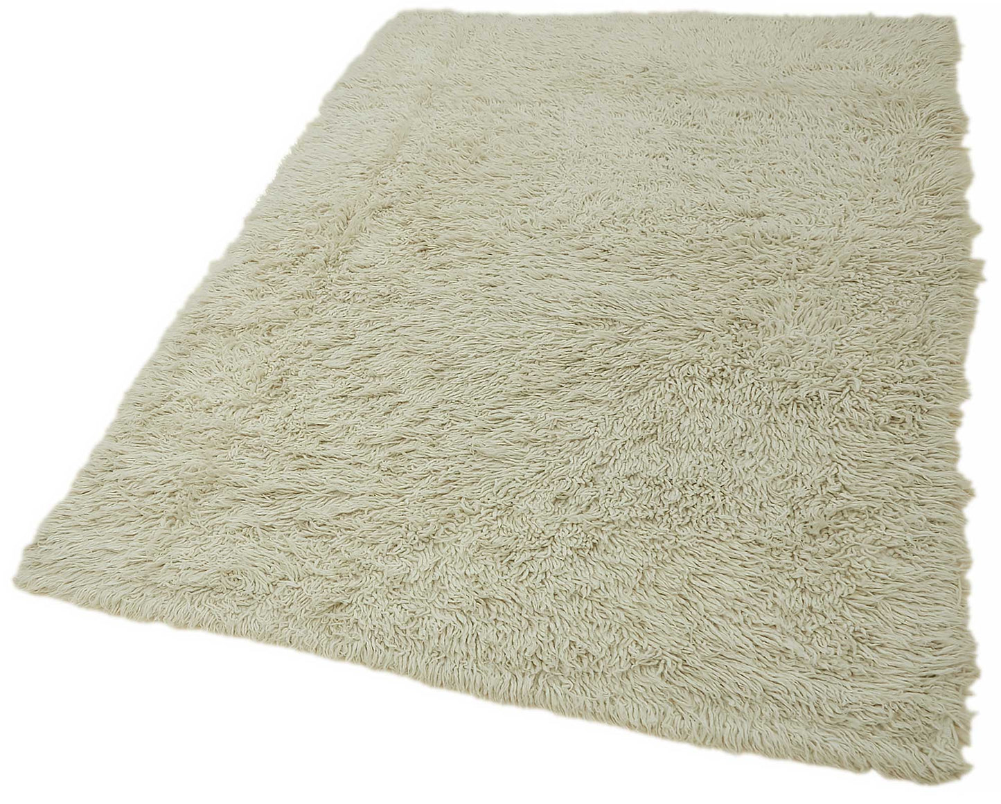 4x7 White Vintage Tulu Rug - 45667