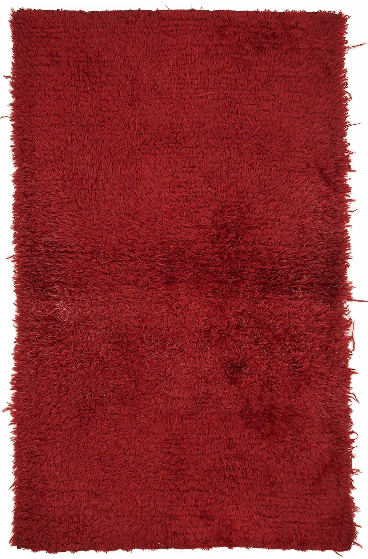 4x7 Red Vintage Tulu Rug - 45673