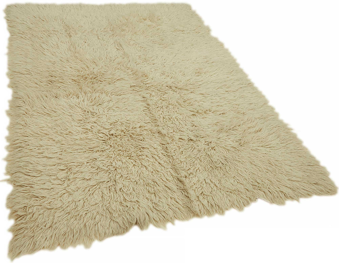 5x7 White Vintage Tulu Rug - 45677