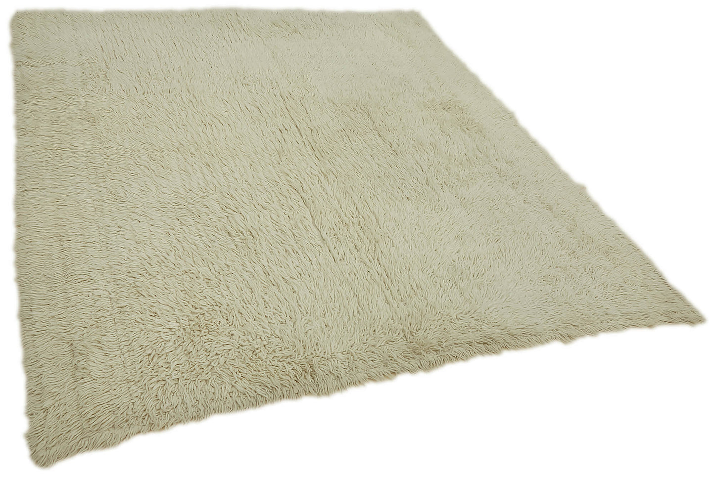 6x7 White Vintage Tulu Rug - 45693