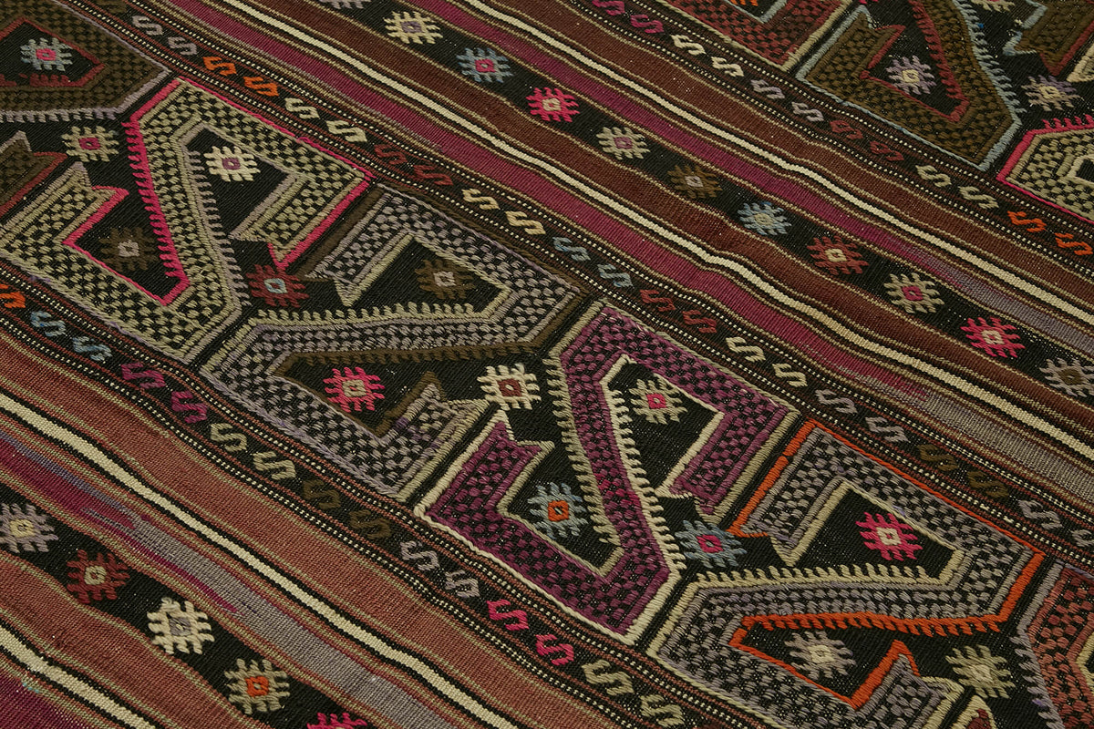 4x8 Multicolor Oriental Kilim Rug - 45931