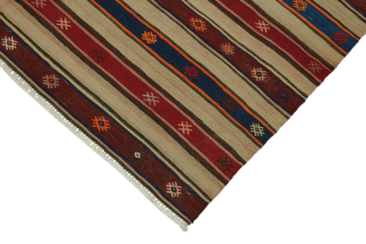 5x7 Multicolor Oriental Kilim Rug - 45932