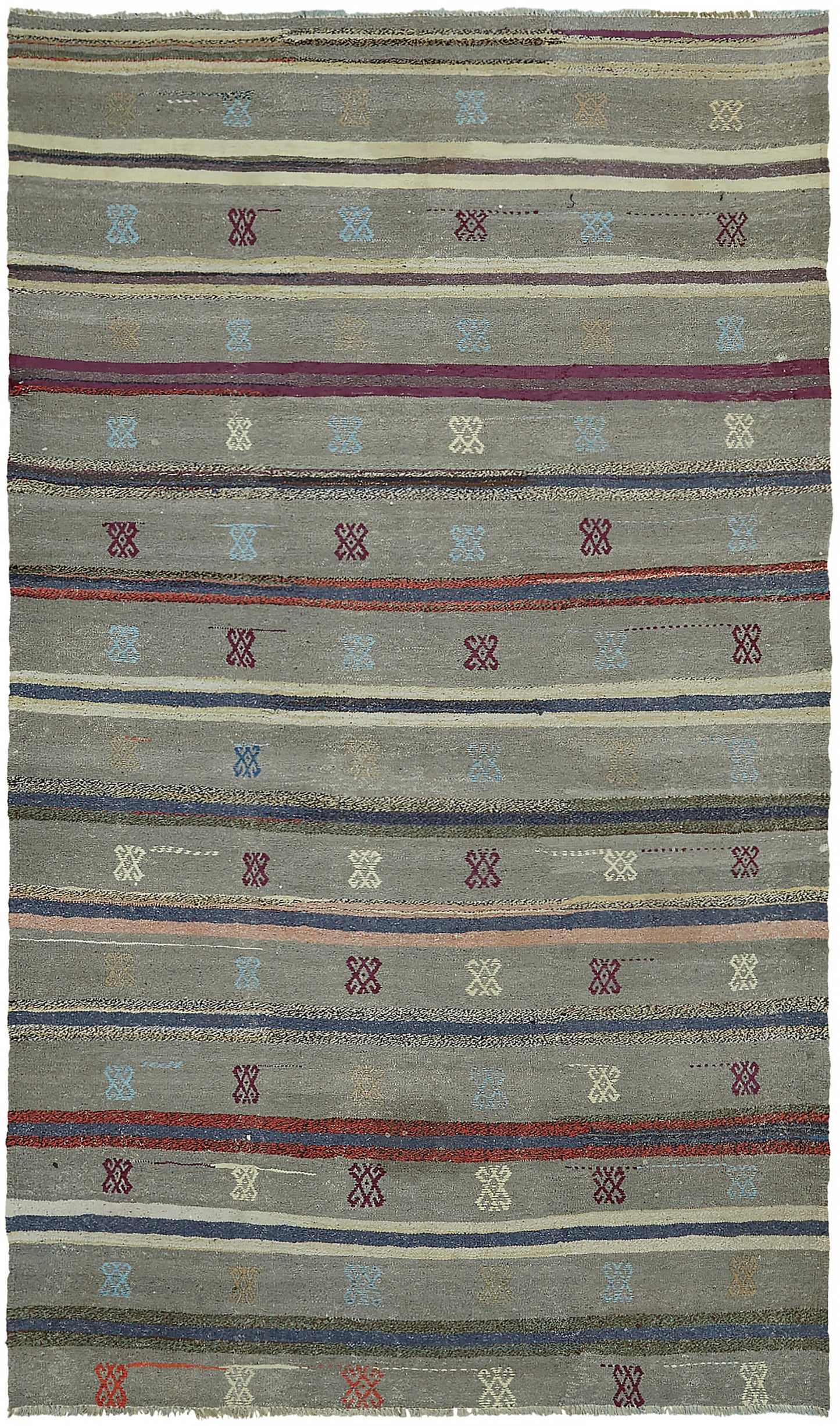 5x8 Multicolor Oriental Kilim Rug - 45934