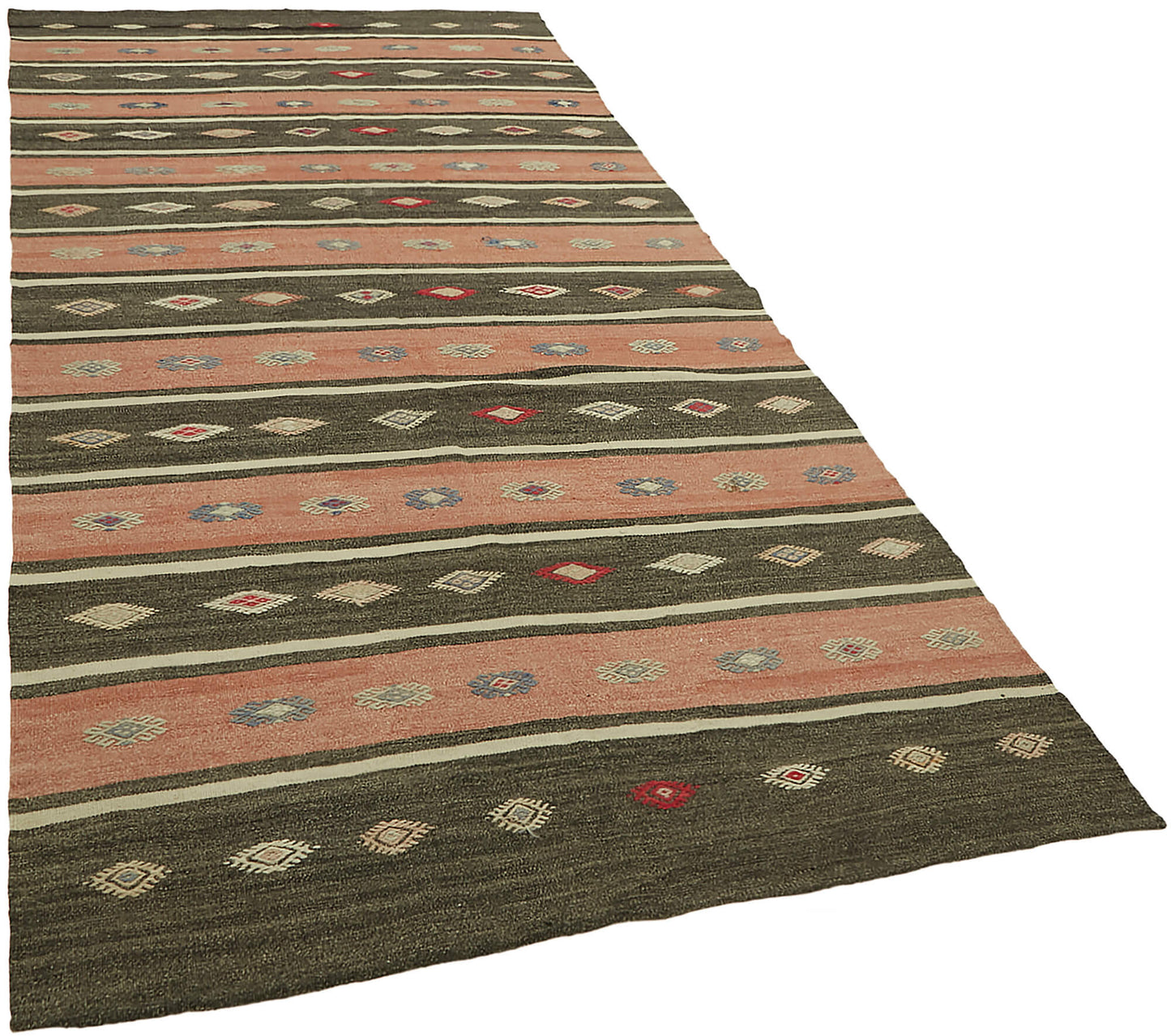 5x11 Multicolor Oriental Kilim Rug - 45947
