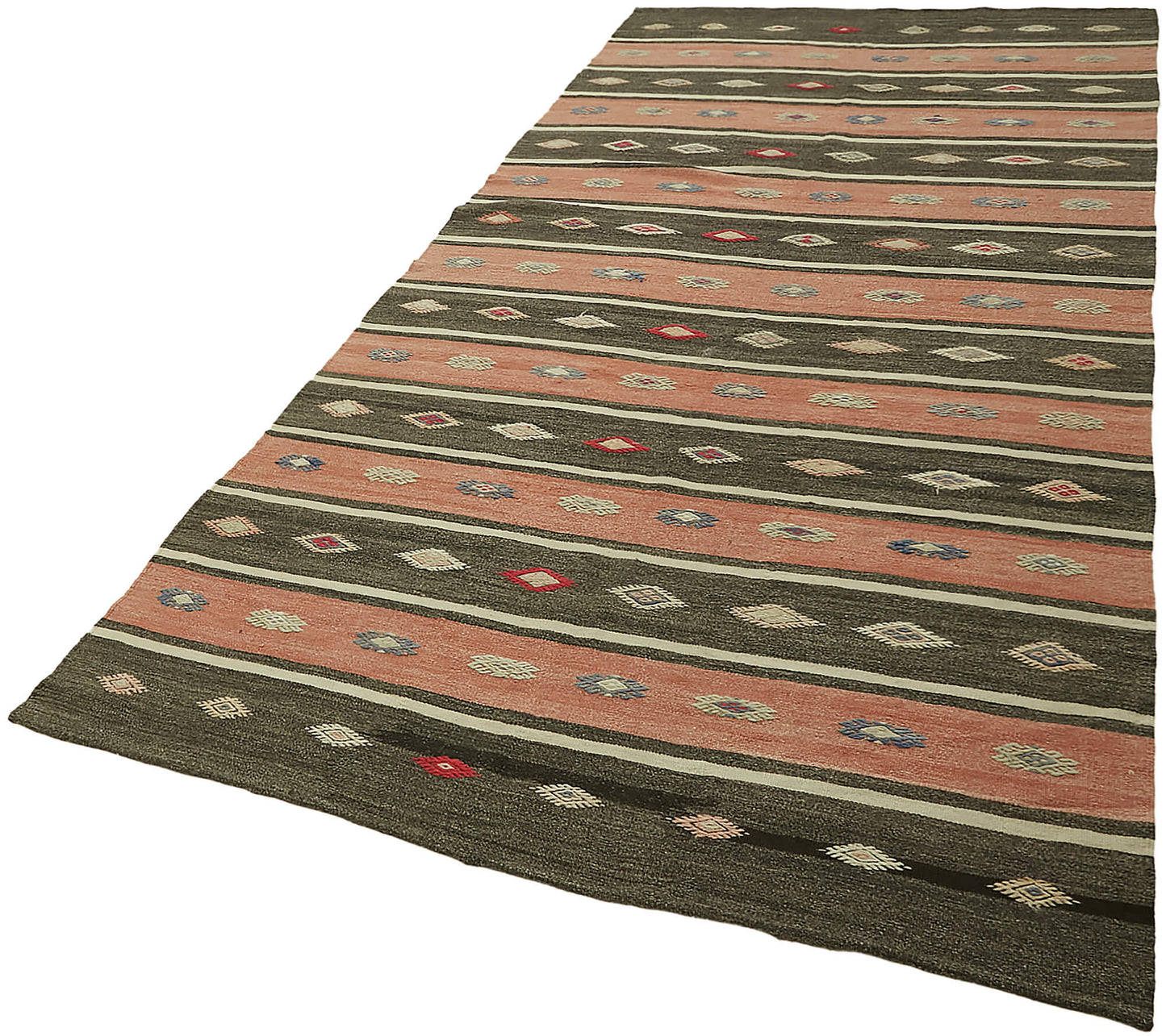 5x11 Multicolor Oriental Kilim Rug - 45947