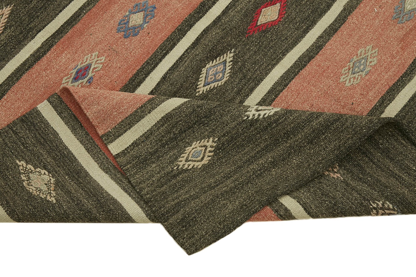 5x11 Multicolor Oriental Kilim Rug - 45947