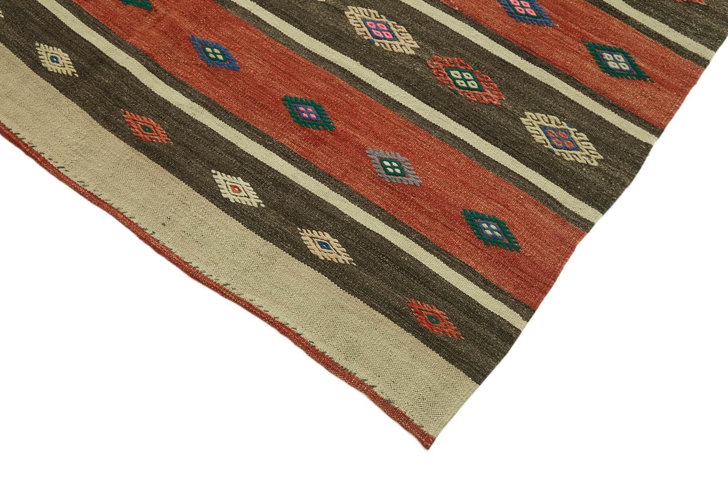 6x11 Multicolor Oriental Kilim Rug - 45950