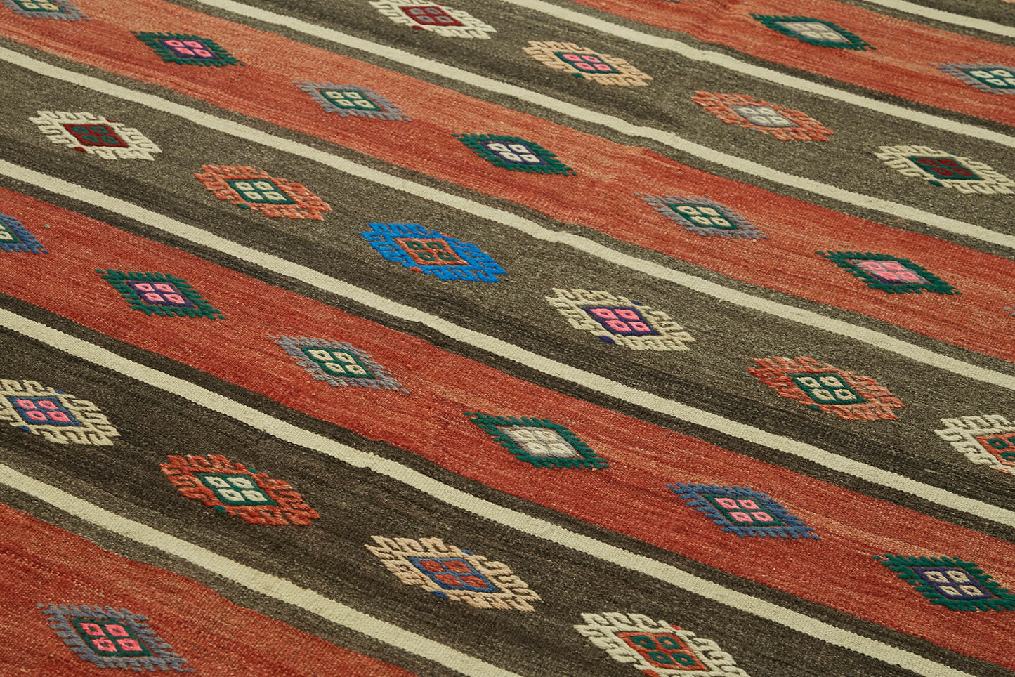 6x11 Multicolor Oriental Kilim Rug - 45950