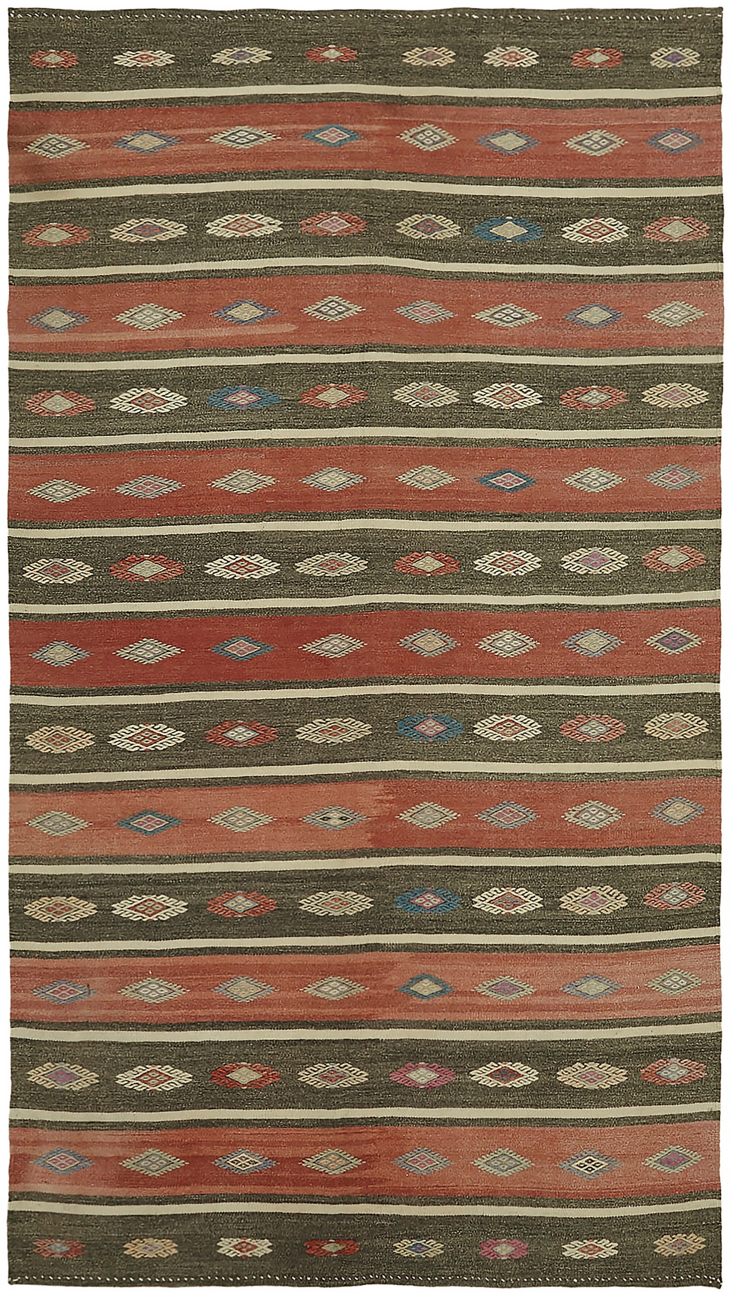 5x9 Multicolor Oriental Kilim Rug - 45951