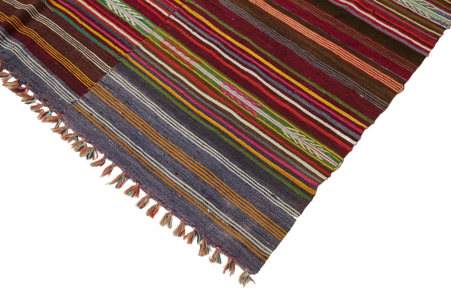 6x9 Multicolor Oriental Kilim Rug - 45953