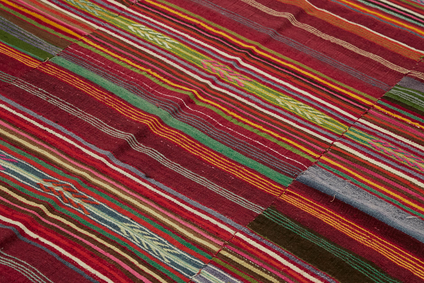 6x9 Multicolor Oriental Kilim Rug - 45953