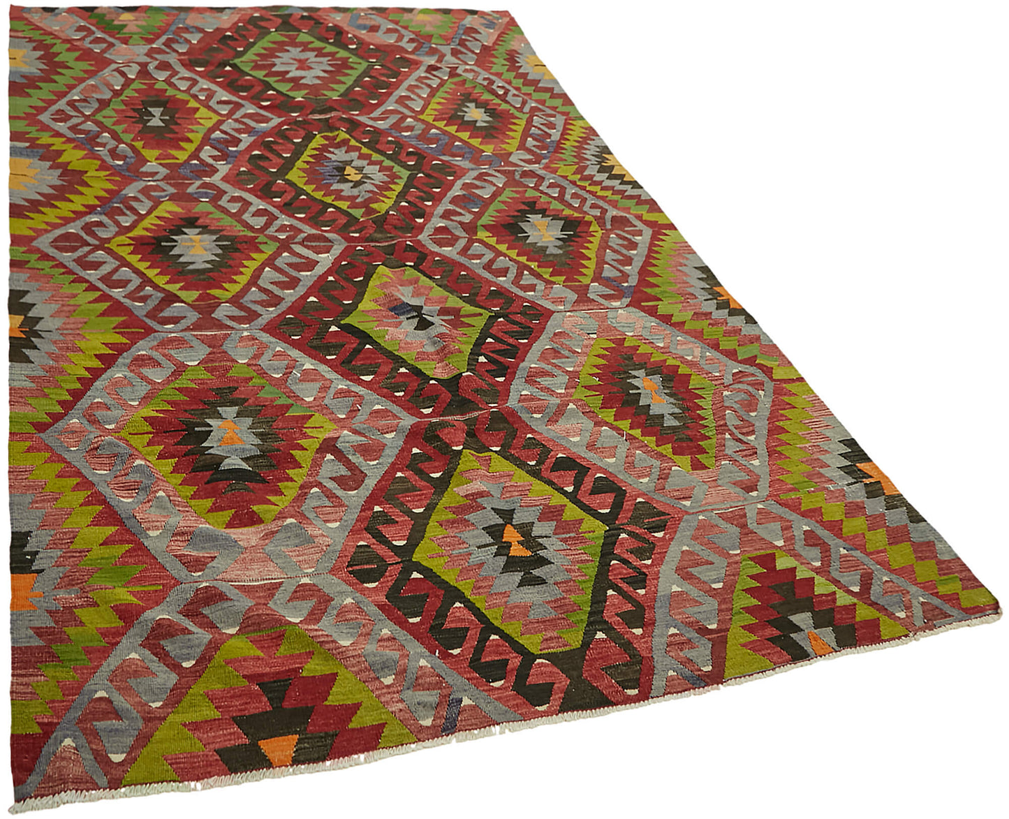 6x10 Multicolor Oriental Kilim Rug - 45958