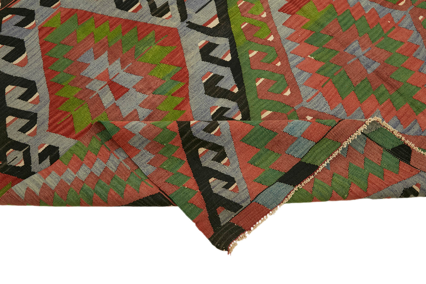 6x10 Multicolor Oriental Kilim Rug - 45960