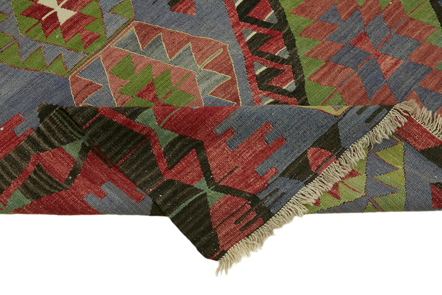 5x10 Multicolor Oriental Kilim Rug - 45962