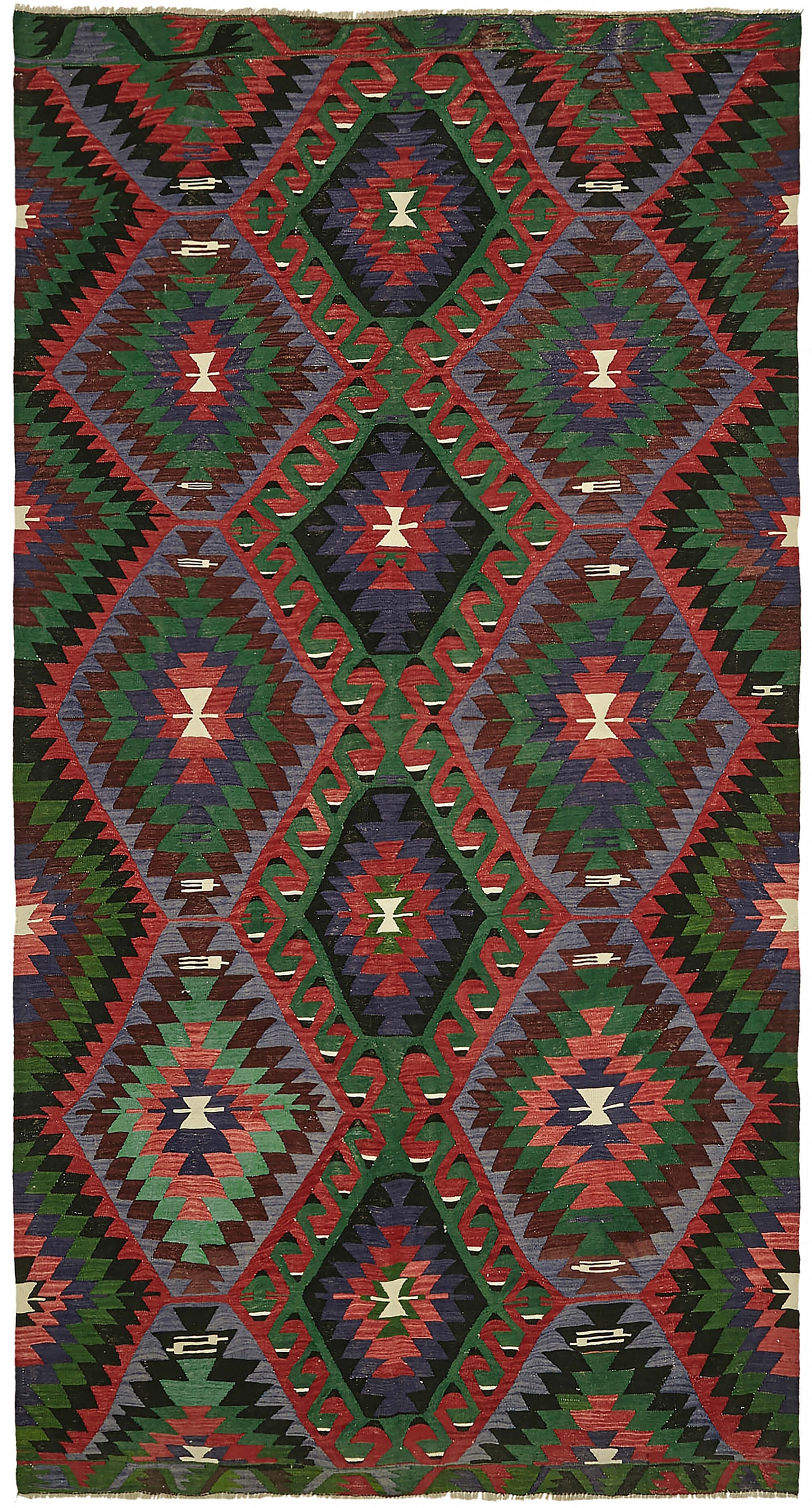 6x12 Multicolor Oriental Kilim Rug - 45963